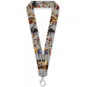 Lanyard personalizat instrumente muzicale